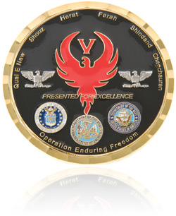 Military 10 Coin