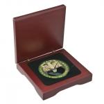 Wood Challenge Coin Display... (Specify 1.5" or 1.75"
