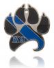 K9 Paw bottle opener coin ( Silver w/ Thin Blue Line)